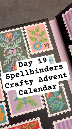 Day 19 Spellbinders Crafty Advent Calendar 2025 #cardmaking