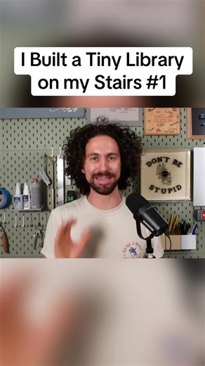 Building a Cozy Tiny Library in a Closet Space