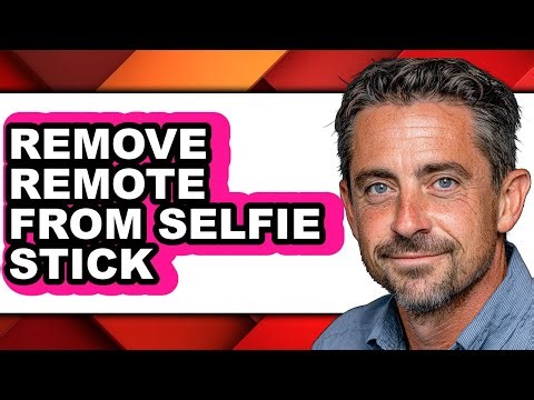 How to Remove Remote from Selfie Stick (only Way)