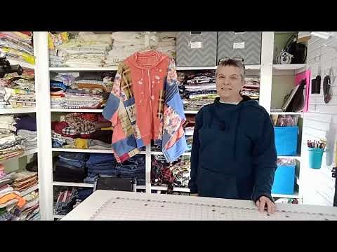 Upcycled clothing tutorial: How to make boho poncho hoodie