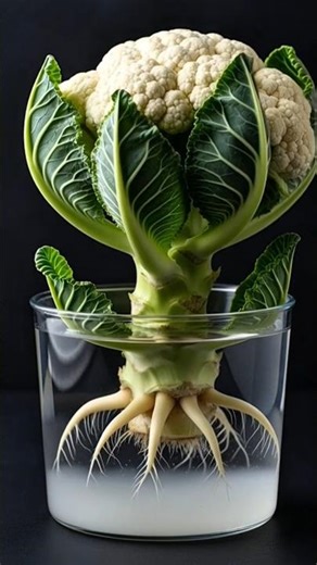 Cauliflower Seed Germination Time Lapse 🌱 14 Sec