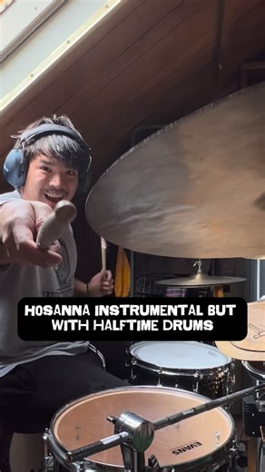 Jego on Instagram: "Free will is adding halftime drums to all the worship songs you grew up listening to #reels #explore #worship #worshipdrummer #hillsong"