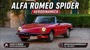 Alfa Romeo Spider Aerodinamica (3. Generation) | Design & Technik erklärt