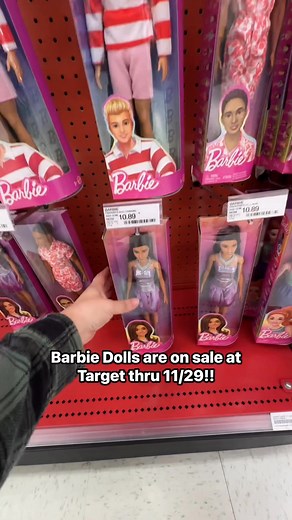 Barbie Dolls are in sale at Target!! | Backdrops by Ana
