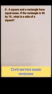 39K views · 1K reactions | Civil service exam reviewer / cse / mtap / NAPOLCOM REVIEWER 2022 / NAPOLCOM Exam 2023 Community / NAPOLCOM Reviewer 2023 / upcat / algebra #cse2024 #civilservicespreparation #civilserviceexam #civilservice #CSE #NAPOLCOM #reviewers #LETReview #LETReviewer #viralreels #CivilServiceReview #CivilServicesExamination | Arturo Infornon Malag Jr. | Facebook