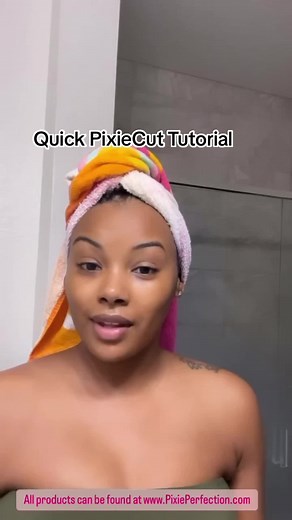 DIY Pixie Cut Tutorial at Home