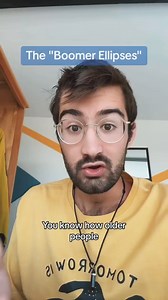 21K views · 10K reactions | Younger generations have to stop trying to explain why WE do what WE do. If we cared enough to want y'all to know, we'd tell ya. #dotdotdot #ellipsis #genx #generationx #genz #generationz #zoomers #punctuation | John Kotrides | Facebook