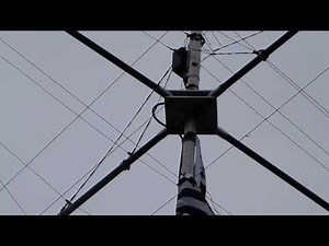 F4FEP's Spiderbeam in Brittany windy day @ 100km/h (spreaders moving a lot) too much for mee ;-((