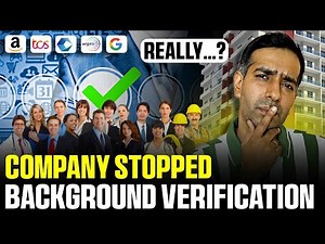 Companies stopped background verification especially dual employment