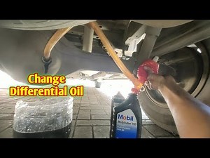 Isuzu Dmax & MUX differential oil change