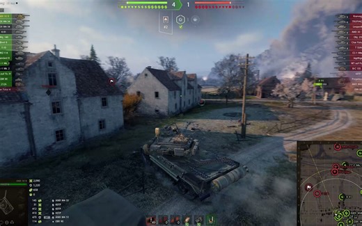 AMX 50B-总输出1万2千多伤，心静手稳 #坦克世界