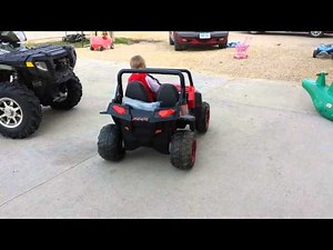 12v peg perego rzr converted to 24v