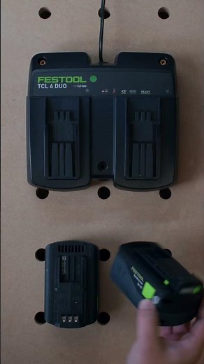 Rapid charger TCL 6 DUO: How fast will it charge my Festool batteries? 💡