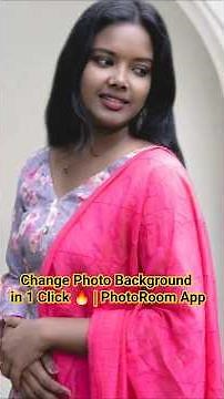 Change Photo Background in 1 Click 🔥 | PhotoRoom App#PhotoRoom#BackgroundChange#PhotoEditingApp