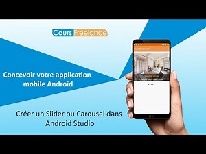 tutoriel android studio créer des slides ou carousel