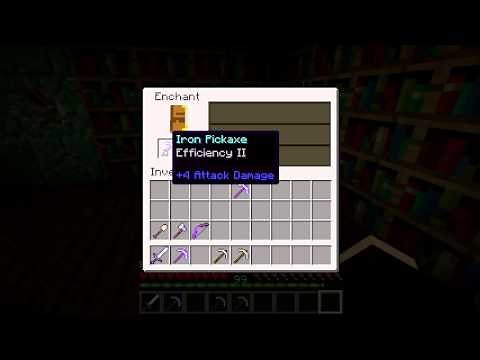 Minecraft Gameplay Mechanics: Enchanting in 1.8