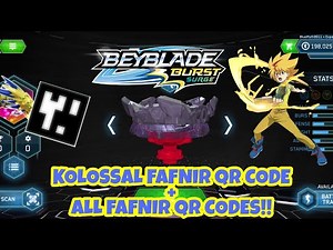 Kolossal Fafnir F6 QR Code + All other Fafnir QR Codes - BEYBLADE BURST APP