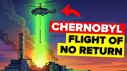 The pilots who flew into the Chernobyl core