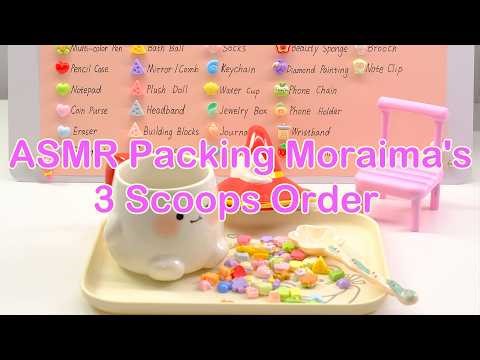 【Litebord Lucky Scoops】ASMR Packing Moraima's 3 Scoops Upgraded Version Order