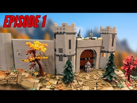Starting My Biggest Lego Castle MOC Ever (New MOC Series)