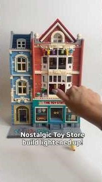 Let‘s build a Toy Store! 🧸 #buildingblocks #lumibricks