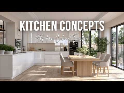 Elegant Modular Kitchen Concepts with Modern Cabinet Design Trends