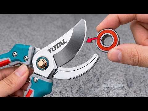 The 4 Simplest Ways to Sharpen Pruning Shears! Few People Know About These Methods