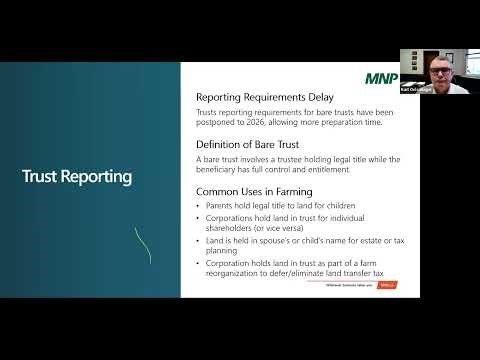 OFA Lunch and Learn - Farm Tax Update 2025: What Ontario Farmers Need to Know