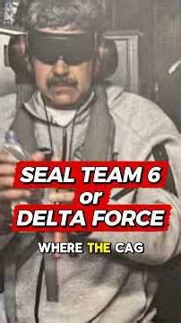 SEAL Team 6 Operator On Why Delta Force Was Picked For The Venezuela Raid 🇺🇸⚔️