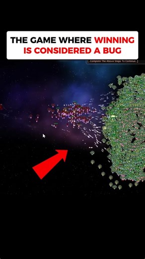 The game where winning is considered a bug
