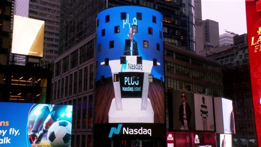 Plug Power Inc. Rings the Nasdaq Stock Market Closing Bell
