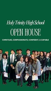 1.6K views · 70 reactions | Holy Trinity Open House 2025  Thank you to all the future Titans and their families who joined us for Open House on Saturday! We loved sharing what makes Holy Trinity a special place. #HolyTrinityHS #HTHSTitans #HolyTrinityTitans #OpenHouse | Holy Trinity Diocesan High School - Official Group | Facebook