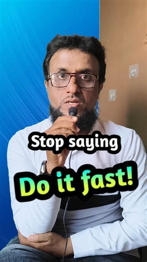 Stop saying ❌ "Do it fast!" I Use These Polite English Phrases Instead! #english