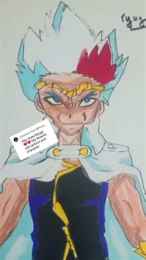 my subscriber ask to draw ryuga ❤️‍🔥💥