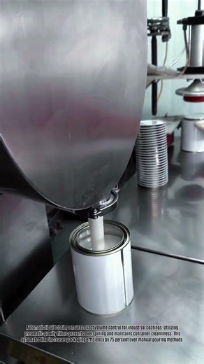 Optimize Paint Tin Filling with High Speed Industrial Dosing Technology