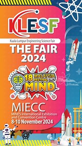 The Kuala Lumpur Engineering Science Fair (KLESF) 2024 returned to MIECC from 8 to 10 November, bringing together students and educators to explore the world of Science, Technology, Engineering, and Mathematics (STEM). With over 330 teams participating in the KLESF International Challenge and interactive workshops on coding, robotics, and 3D printing, the event offers a dynamic platform for young innovators. | Universiti Tunku Abdul Rahman (UTAR) | Facebook