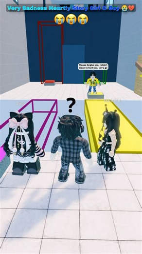 Roblox Very Sadness Heartly Story Girl & Boy 😢💔 Sad Story…