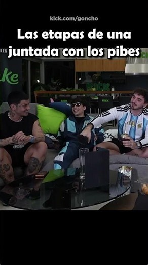 THE STAGES OF A GET-TOGETHER WITH THE KIDS