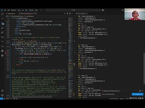 Formalizing a proof in Lean by hand