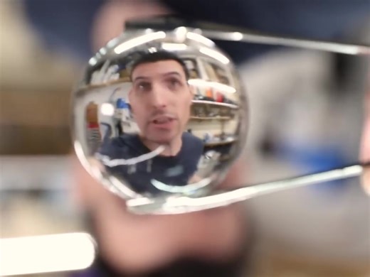 I made a Copper Ice Press that Turns Ice into SPHERES - Lets try DRY ICE!-1