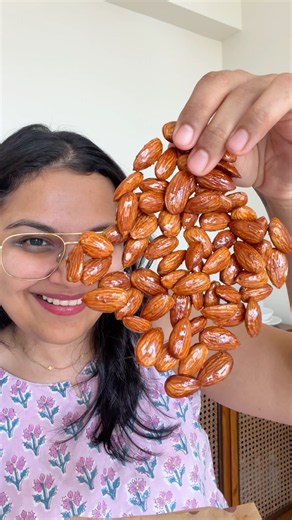 Hot Honey Roasted Almonds