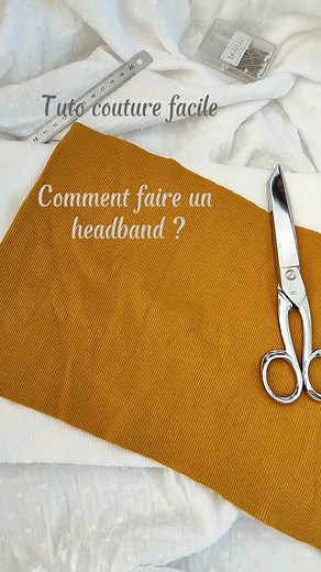 Tuto facile pour réaliser son headband ✨