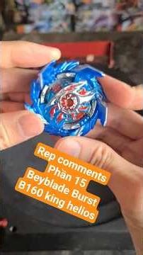 Review beyblade burst B160 King Helios #conquay #beyblade #burst #review
