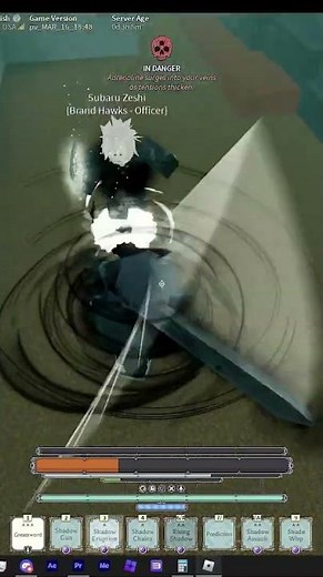 New Shadow Build #roblox #deepwoken #pvp #deepwokenpvp #gaming #deepwokenverse2 #anime