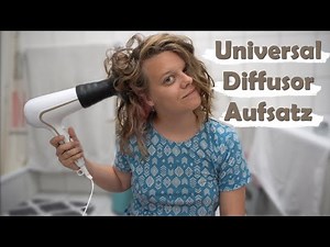 Universal Diffusor Aufsatz für Locken und Wellen - CURLY GIRL METHODE / CURLY HAIR METHODE