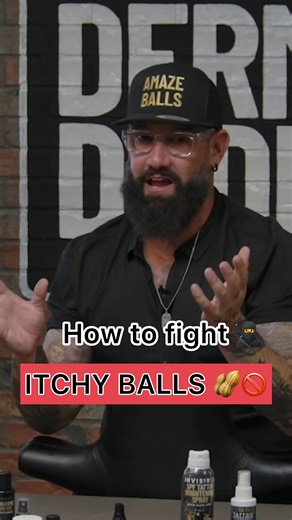 Derm Dude on Instagram: "🥜🥜Balls itch. 💦They stick to our legs.. they chafe… they swear & they can smell (no airflow in the pants, due) Smelly, itchy balls isn’t your fault. But finding the solution to it - was OUR MISSION. Happy Sack is formulated specifically for our sacks… and delivers results you can’t miss. #happysack #menshygiene #menshealth #mensgrooming @menshealthmag"