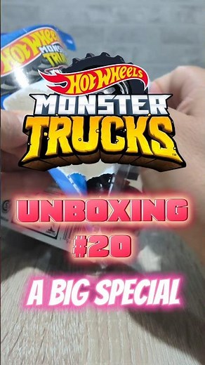 QUICK HOTWHEELS MONSTER TRUCK UNBOXING #20 #monstertruck #monstertrucks #unboxing #hotwheels #asmr