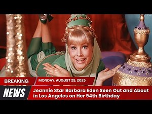 Jeannie Star Barbara Eden Seen Out and About in Los Angeles on Her 94th Birthday