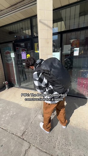 Construction Worker Critiques Job Site on TikTok