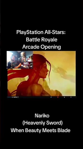 Nariko (Heavenly Sword) Arcade Opening - PlayStation All-Stars: Battle Royale (PS3)